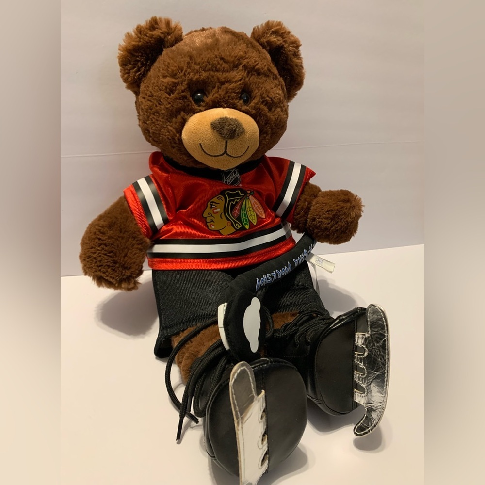 NHL Chicago Blackhawks Build a Bear Teddy